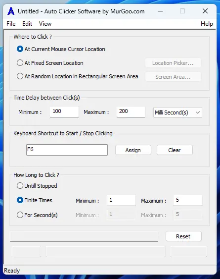 Auto Clicker Software to Automate Clicking / Touch on Windows 11, Windows 10, etc